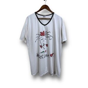 Emerson Street Clothing Co Women's V‎ Neck Shirt Size One Size Fits Most 25.5x32